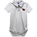 Oregon State Beavers Embroidered White Solid Knit Boys Polo Bodysuit