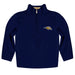 Oral Roberts University Golden Eagles Vive La Fete Game Day Solid Navy Quarter Zip Pullover Sleeves