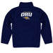 Oral Roberts University Golden Eagles Vive La Fete Game Day Solid Navy Quarter Zip Pullover Sleeves - Vive La Fête - Online Apparel Store