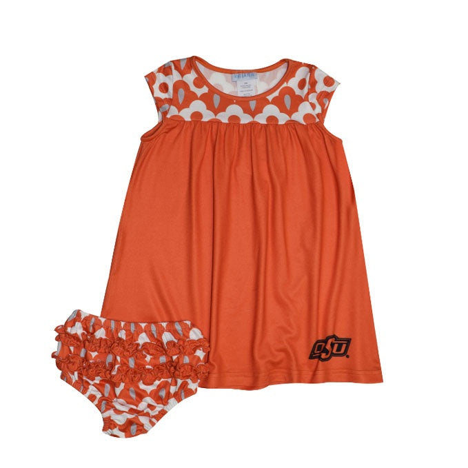 Oklahoma State Cap Sleeve Dress and Bloomer