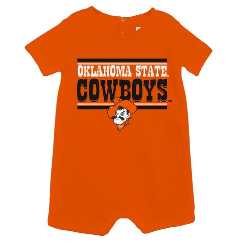 Oklahoma State Cowboys Baby Romper Boys Orange