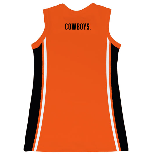 OSU Cowboys Sleeveless Cheerleader A Line Dress Orange - Vive La Fête - Online Apparel Store