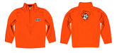 Oklahoma State Cowboys Vive La Fete Game Day Solid Orange Quarter Zip Pullover Sleeves - Vive La Fête - Online Apparel Store