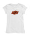 OSU Cowboys Girl´s Fitted Cotton T-shirt White