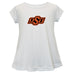 OSU Cowboys Short Sleeve Youth Cotton Top White