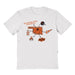 OSU Cowboys Hand Sketched Vive La Fete Impressions Icones Kids White T-shirt