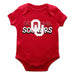 Oklahoma Sooners Vive La Fete Infant Game Day Red Short Sleeve Bodysuit
