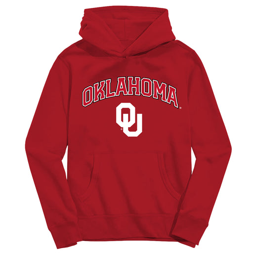 Oklahoma Sooners Vive La Fete Red Cotton Youth Hoodie