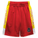 Pittsburgh State Gorillas Vive La Fete Game Day Red Stripes Boys Solid Gold Athletic Mesh Short