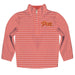 Pittsburgh State University Gorillas Embroidered Red Cardinal Stripes Quarter Zip Pullover