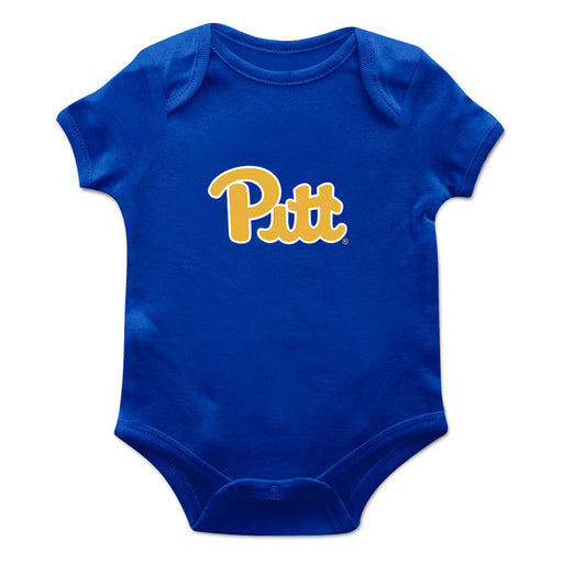 Pittsburgh Panthers UP Cotton Short Sleeve Bodysuit Royal