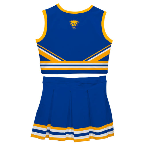 Pittsburgh Panthers UP Vive La Fete Game Day Royal Sleeveless Chearleader Set - Vive La Fête - Online Apparel Store