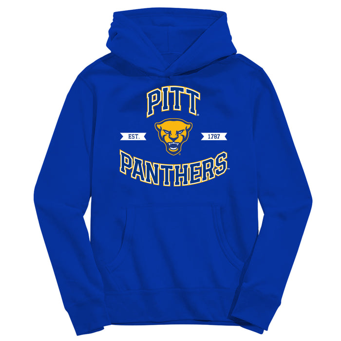 Pittsburgh Panthers UP Vive La Fete Royal Cotton Youth Hoodie