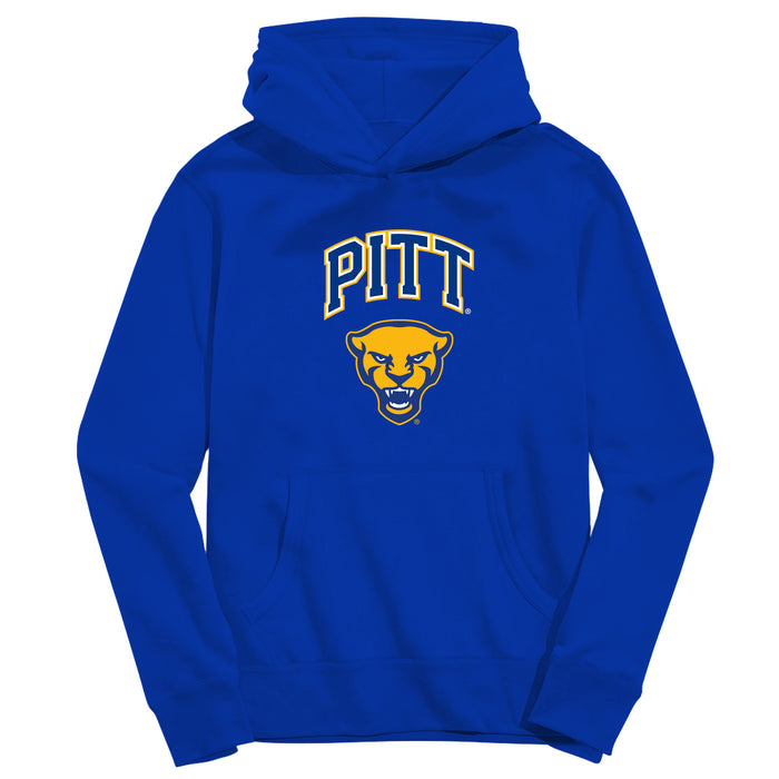 Pittsburgh Panthers UP Vive La Fete Royal Cotton Youth Hoodie