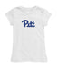 Pittsburgh Panthers UP Girl´s Fitted Cotton T-shirt White