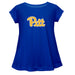 Pittsburgh Panthers UP Short Sleeve Youth Cotton Top Royal