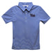 Pittsburgh Panthers UP Embroidered Royal Stripes Short Sleeve Polo Box Shirt