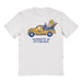 Pittsburgh Panthers UP Hand Sketched Vive La Fete Impressions Truck Kids White Cotton T-shirt