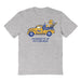 Pittsburgh Panthers UP Hand Sketched Vive La Fete Impressions Truck Grey T-shirt for Women