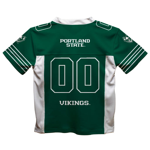 Portland State Vikings Vive La Fete Game Day Green Boys Fashion Football T-Shirt - Vive La Fête - Online Apparel Store