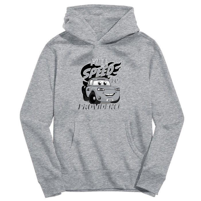 Providence Friars Full Speed Heather Grey Cotton Youth Hoodie