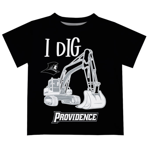 Providence Friars Vive La Fete Excavator Boys Game Day Black Short Sleeve Tee