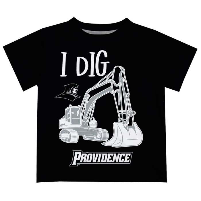 Providence Friars Vive La Fete Excavator Boys Game Day Black Short Sleeve Tee