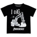 Providence Friars Vive La Fete Excavator Boys Game Day Black Short Sleeve Tee