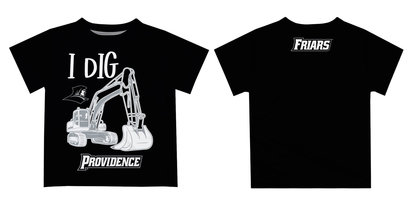 Providence Friars Vive La Fete Excavator Boys Game Day Black Short Sleeve Tee - Vive La Fête - Online Apparel Store