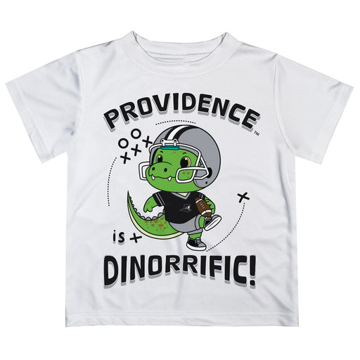 Providence Friars Vive La Fete Dinorrific Boys Game Day White Short Sleeve Tee