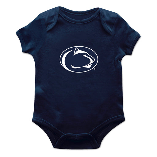Penn State Nittany Lions Cotton Short Sleeve Bodysuit Navy