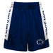 Penn State Nittany Lions Vive La Fete Game Day Navy Stripes Boys Solid White Athletic Mesh Short