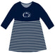 Penn State Nittany Lions Vive La Fete Girls Game Day Long Sleeve Navy Stripe on Skirt - Vive La Fête - Online Apparel Store