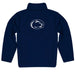 Penn State Nittany Lions Vive La Fete Game Day Solid Navy Quarter Zip Pullover Sleeves - Vive La Fête - Online Apparel Store
