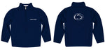 Penn State Nittany Lions Vive La Fete Game Day Solid Navy Quarter Zip Pullover Sleeves - Vive La Fête - Online Apparel Store