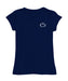 Penn State Nittany Lions Hand Sketched Vive La Fete Impressions Artwork Navy Girls Cotton Short Sleeve Tee