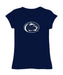 Penn State Nittany Lions Girl´s Fitted Cotton T-shirt Navy