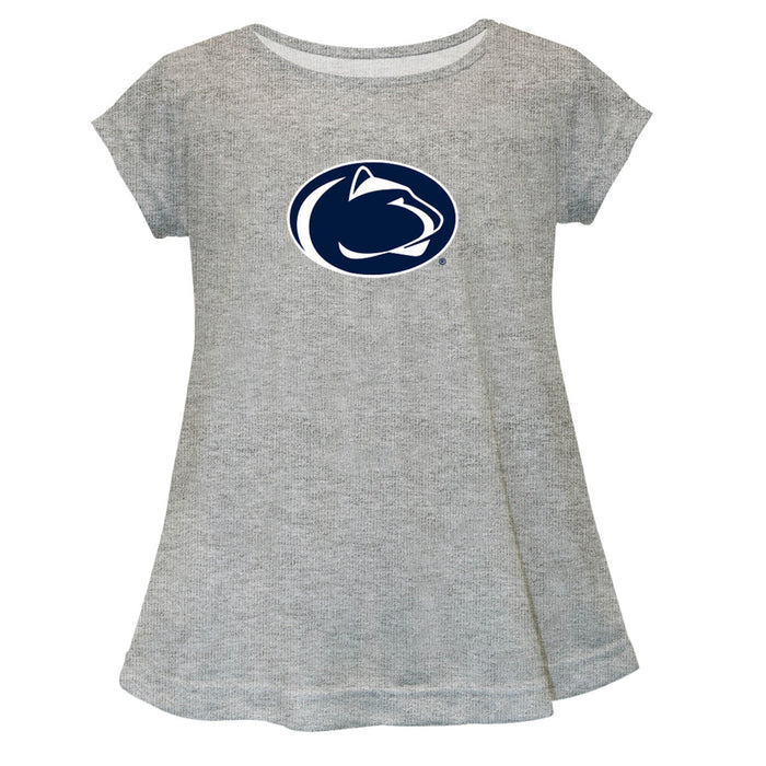 Penn State Nittany Lions Short Sleeve Youth Cotton Top Grey