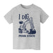 Penn State Nittany Lions Vive La Fete Excavator Heather Grey Cotton Short Sleeve Tee