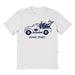 Penn State Nittany Lions Hand Sketched Vive La Fete Impressions Truck Kids White Cotton T-shirt