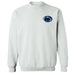 Penn State Nittany Lions Hand Sketched Vive La Fete Impressions Artwork White Crew Neck Sweatshirt for Women