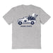 Penn State Nittany Lions Hand Sketched Vive La Fete Impressions Truck Grey T-shirt for Women