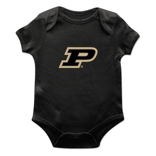 Purdue Boilermakers Cotton Short Sleeve Bodysuit Black