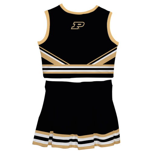 Purdue University Boilermakers Vive La Fete Game Day Black Sleeveless Chearleader Set - Vive La Fête - Online Apparel Store