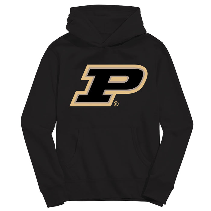 Purdue University Boilermakers Vive La Fete Black Cotton Youth Hoodie