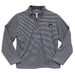 Purdue University Boilermakers Embroidered Black Stripes Quarter Zip Pullover