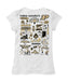 Purdue University Boilermakers Hand Sketched Vive La Fete Impressions Artwork White Girls Cotton Short Sleeve Tee - Vive La Fête - Online Apparel Store