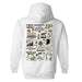 Purdue University Boilermakers Hand Sketched Artwork Cotton Fleece Women Hoodie - Vive La Fête - Online Apparel Store