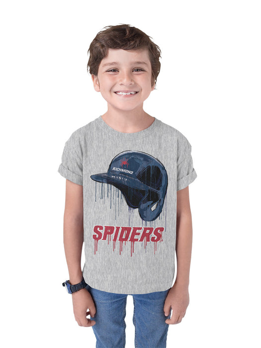 University of Richmond Spiders Original Dripping Baseball Helmet T-Shirt Cotton by Vive La Fete - Vive La Fête - Online Apparel Store