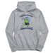 Rhode Island Rams Dinorrific Heather Grey Cotton Youth Hoodie